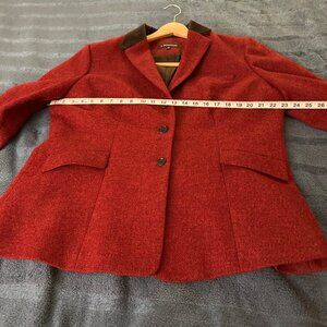 J. Peterman Authentic British Tweed Women's Blazer Jacket